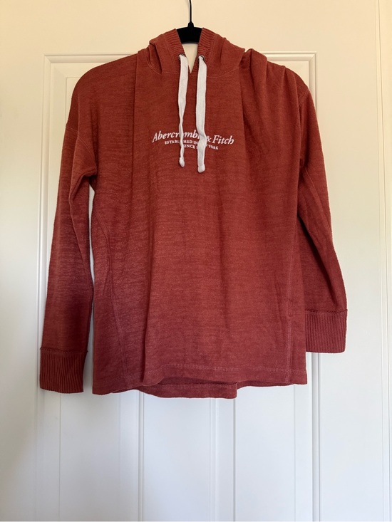 Abercrombie & Fitch Tops - Abercrombie & Fitch Rust Hoodie Top